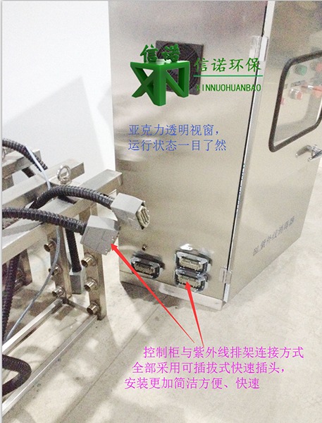 日處理15000噸污水 明渠式 框架式紫外線殺菌設(shè)備 一級(jí)B標(biāo)準(zhǔn) 現(xiàn)場(chǎng)安裝成功案例